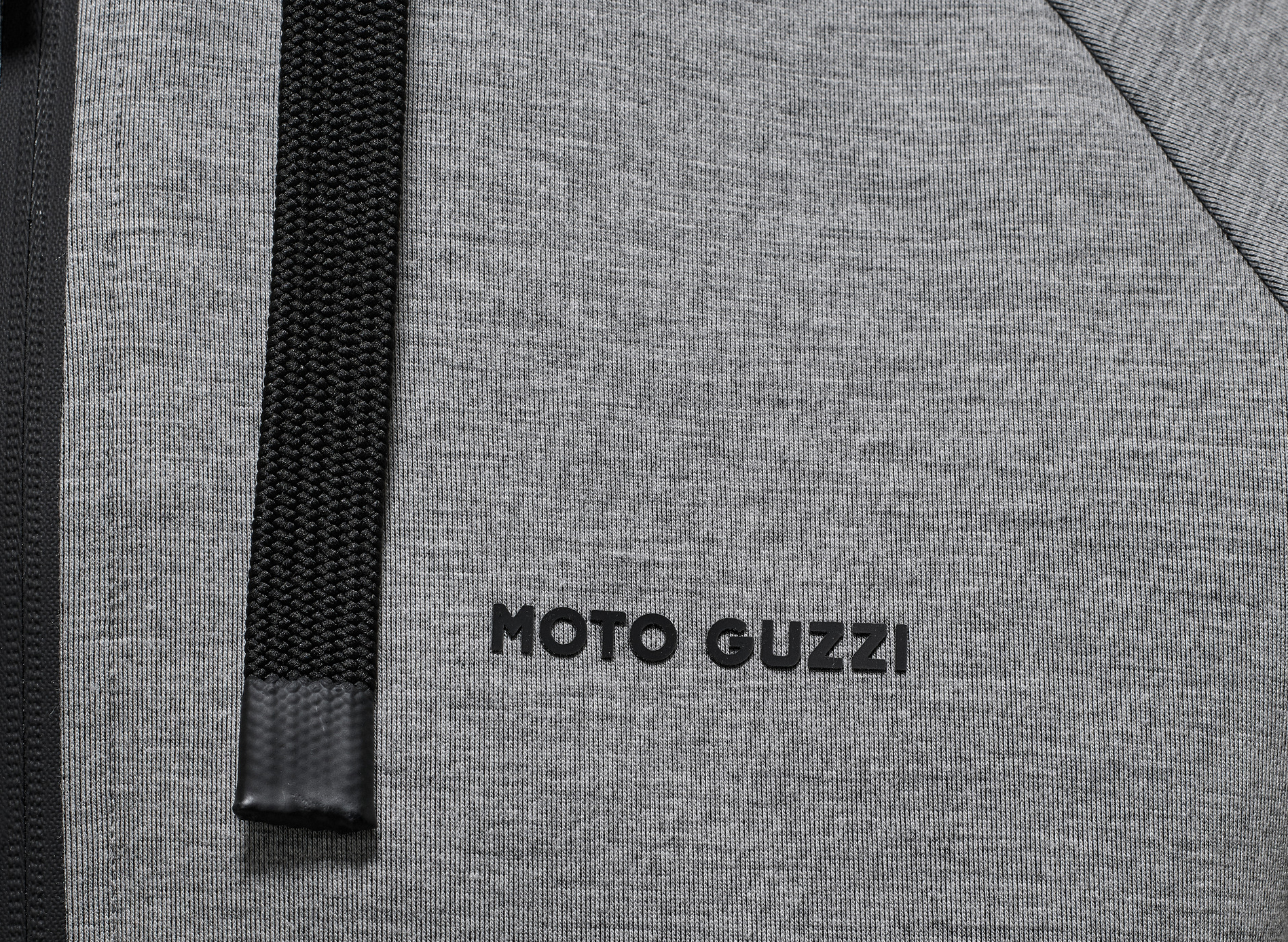 Unisex Hoodie Kapuzenpullover „Moto Guzzi Essential“ grau