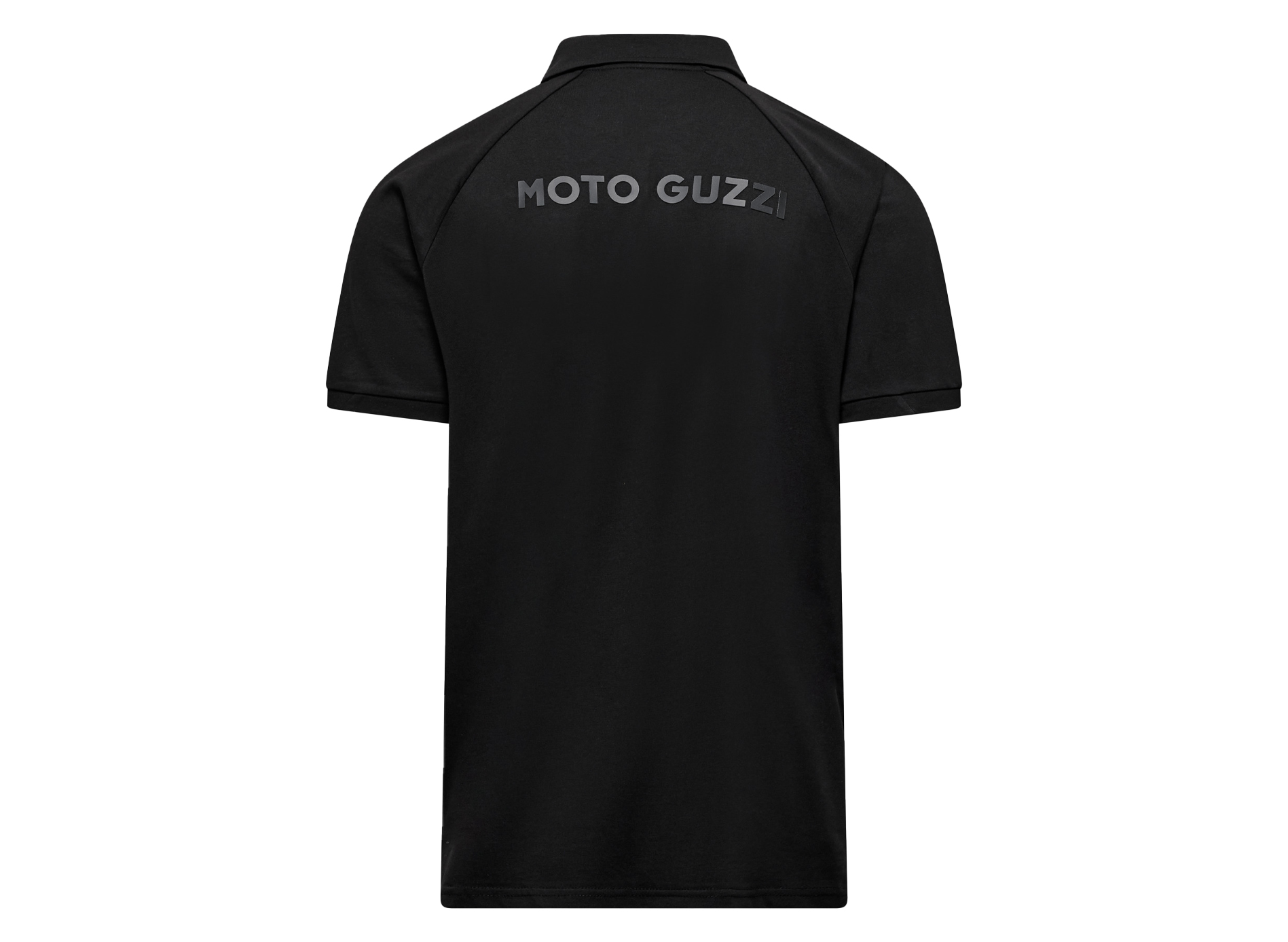 Herren Poloshirt „Moto Guzzi Essential“ schwarz