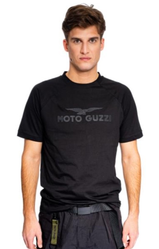 Herren T-Shirt „Moto Guzzi Essential“ schwarz