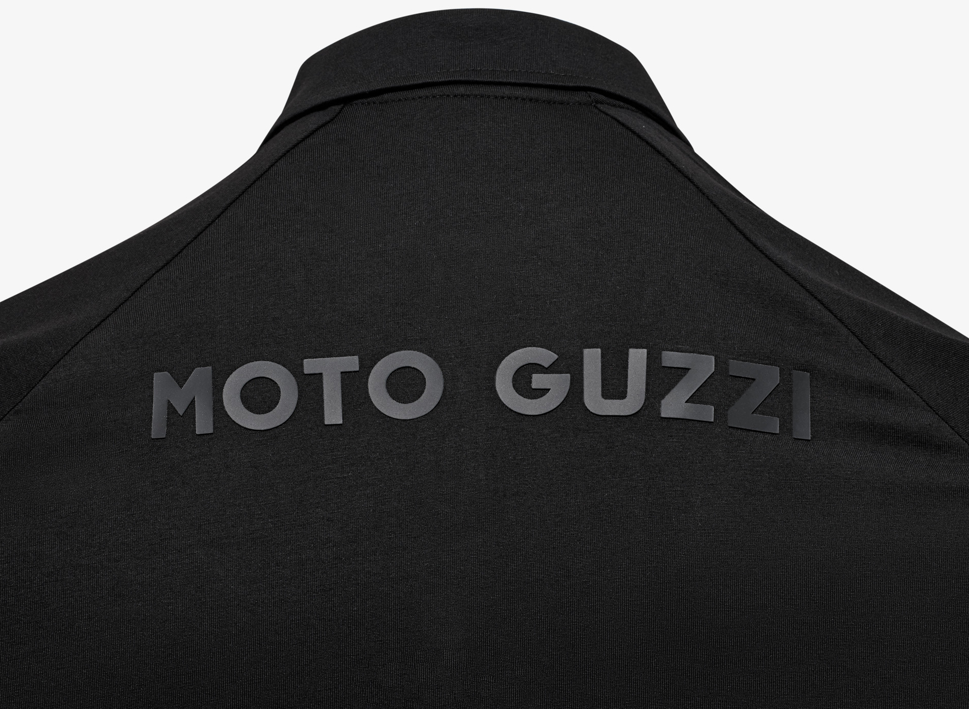 Herren Poloshirt „Moto Guzzi Essential“ schwarz