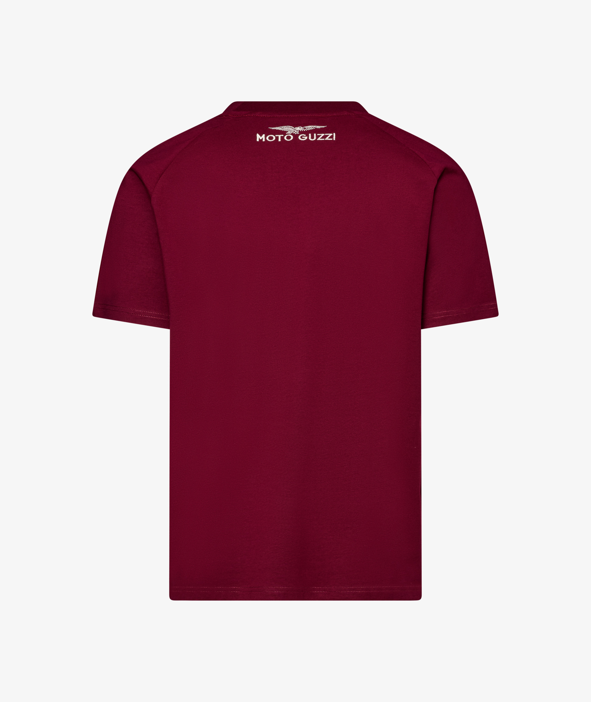 Moto Guzzi Herren T-Shirt „Heritage“ burgunderrot