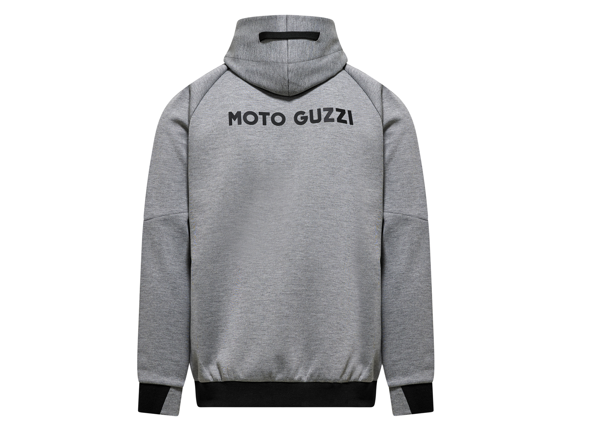 Unisex Hoodie Kapuzenpullover „Moto Guzzi Essential“ grau