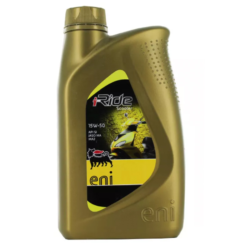 Eni Motoröl 4-Takt, 1 l, SAE 15W-50, i-Ride Scooter, teilsynthetisch