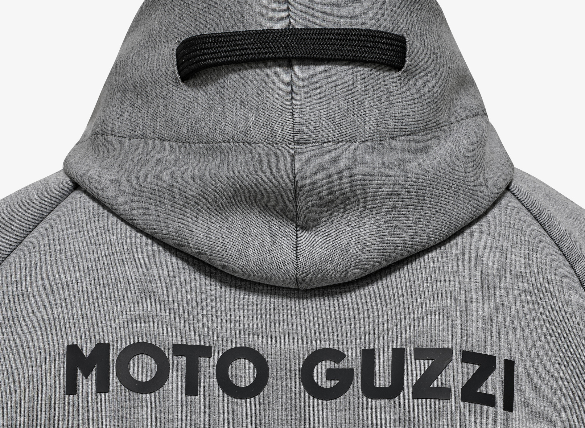 Unisex Hoodie Kapuzenpullover „Moto Guzzi Essential“ grau