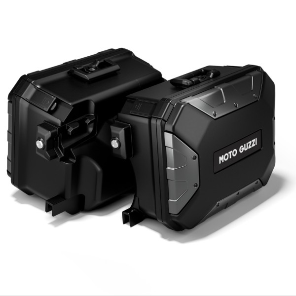 Aluminium Seitenkoffer (Satz) "URBAN" für Moto Guzzi V85 TT 2024 -