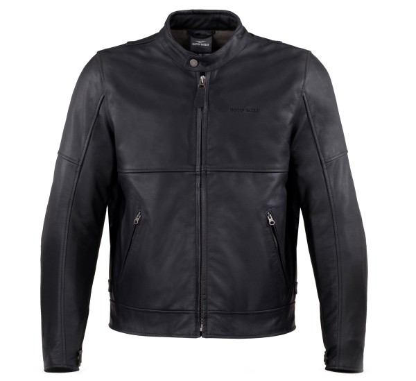 Moto Guzzi Lederjacke - Dunkelbraun