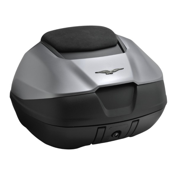 Top Case 52 l inkl. Rückenpolster für Moto Guzzi Stelvio (24-)