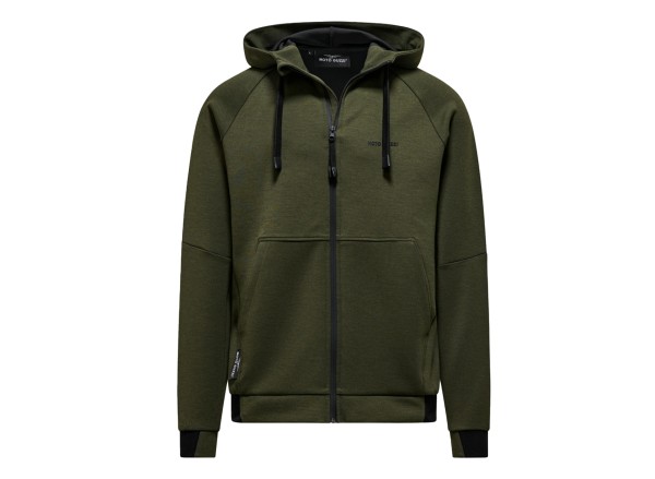 Unisex Hoodie Kapuzenpullover „Moto Guzzi Essential“ grün
