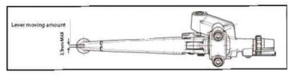 Original Kupplungshebel V85 TT 2020-2024