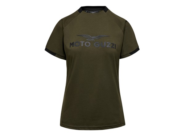 Damen T-Shirt „Moto Guzzi Essential“ grün